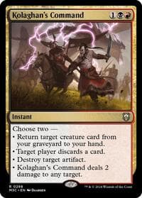 Kolaghan's Command - Commander: Modern Horizons 3 - Magic: The Gathering card