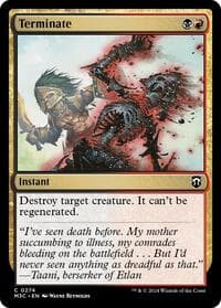 Terminate - Commander: Modern Horizons 3 - Magic: The Gathering card