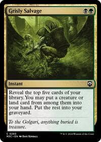 Grisly Salvage - Commander: Modern Horizons 3 - Magic: The Gathering card