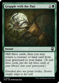 Grapple with the Past - Commander: Modern Horizons 3 - Magic: The Gathering card