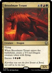 Broodmate Tyrant - Commander: Modern Horizons 3 - Magic: The Gathering card