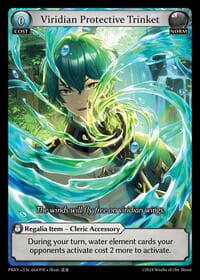 Viridian Protective Trinket - Proxia's Vault - Grand Archive TCG card