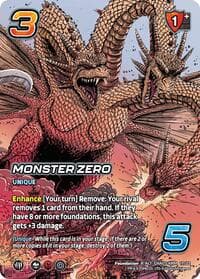 Monster Zero (Alternate Art) - Challenger Series: Godzilla - UniVersus card