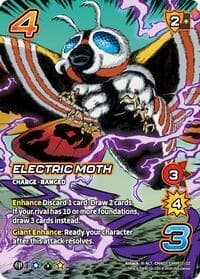 Electric Moth (Alternate Art) - Challenger Series: Godzilla - UniVersus card
