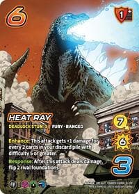 Heat Ray (Alternate Art) - Challenger Series: Godzilla - UniVersus card