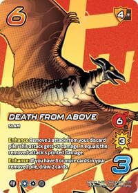 Death From Above (Alternate Art) - Challenger Series: Godzilla - UniVersus card