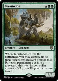 Terastodon (Ripple Foil) - Commander: Modern Horizons 3 - Magic: The Gathering card
