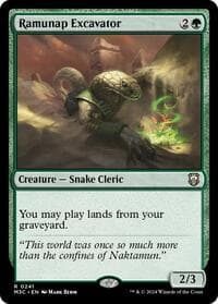 Ramunap Excavator (Ripple Foil) - Commander: Modern Horizons 3 - Magic: The Gathering card