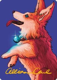 Phelia, Exuberant Shepherd Art Card (Gold-Stamped Signature) - Art Series: Modern Horizons 3 - Magic: The Gathering card
