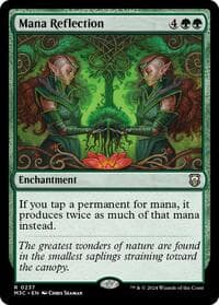 Mana Reflection (Ripple Foil) - Commander: Modern Horizons 3 - Magic: The Gathering card