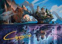 Copy Land Art Card (Gold-Stamped Signature) - Art Series: Modern Horizons 3 - Magic: The Gathering card