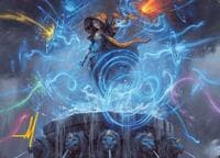 Flusterstorm Art Card (Gold-Stamped Signature) - Art Series: Modern Horizons 3 - Magic: The Gathering card