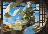 Tamiyo, Inquisitive Student Art Card (Gold-Stamped Signature) - Art Series: Modern Horizons 3 - Magic: The Gathering card