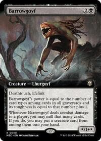Barrowgoyf (Extended Art) - Commander: Modern Horizons 3 - Magic: The Gathering card
