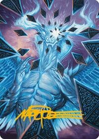 Ugin's Binding Art Card (Gold-Stamped Signature) - Art Series: Modern Horizons 3 - Magic: The Gathering card