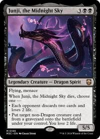 Junji, the Midnight Sky (Ripple Foil) - Commander: Modern Horizons 3 - Magic: The Gathering card