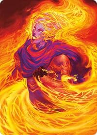 Flare of Duplication Art Card (Gold-Stamped Signature) - Art Series: Modern Horizons 3 - Magic: The Gathering card