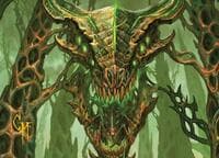 Colossal Dreadmask Art Card (Gold-Stamped Signature) - Art Series: Modern Horizons 3 - Magic: The Gathering card