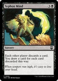 Syphon Mind (Ripple Foil) - Commander: Modern Horizons 3 - Magic: The Gathering card