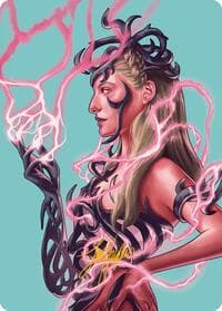 Breya, Etherium Shaper Art Card (Gold-Stamped Signature) - Art Series: Modern Horizons 3 - Magic: The Gathering card