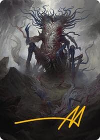 Azlask, the Swelling Scourge Art Card (Gold-Stamped Signature) - Art Series: Modern Horizons 3 - Magic: The Gathering card