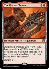 The Reaver Cleaver (Ripple Foil) - Commander: Modern Horizons 3 - Magic: The Gathering card