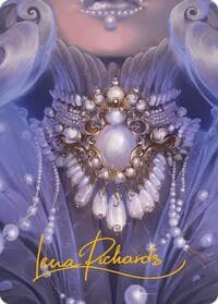 Pearl Medallion Art Card (Gold-Stamped Signature) - Art Series: Modern Horizons 3 - Magic: The Gathering card