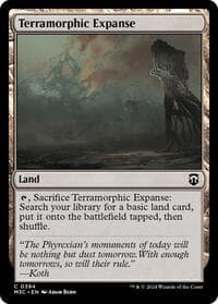 Terramorphic Expanse (Ripple Foil) - Commander: Modern Horizons 3 - Magic: The Gathering card