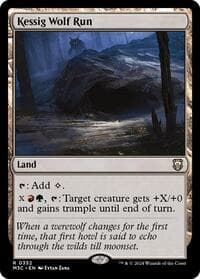 Kessig Wolf Run (Ripple Foil) - Commander: Modern Horizons 3 - Magic: The Gathering card