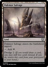 Dakmor Salvage (Ripple Foil) - Commander: Modern Horizons 3 - Magic: The Gathering card