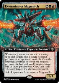 Exterminator Magmarch (Extended Art) - Commander: Modern Horizons 3 - Magic: The Gathering card