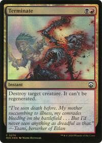 Terminate (Ripple Foil) - Commander: Modern Horizons 3 - Magic: The Gathering card