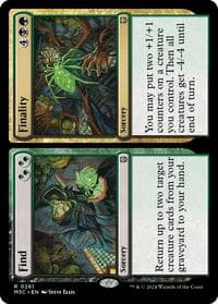 Find // Finality (Ripple Foil) - Commander: Modern Horizons 3 - Magic: The Gathering card