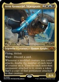 Arna Kennerud, Skycaptain (Foil Etched) - Modern Horizons 3 - Magic: The Gathering card
