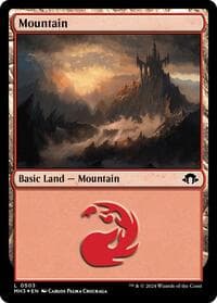 Mountain (0503) (Ripple Foil) - Modern Horizons 3 - Magic: The Gathering card