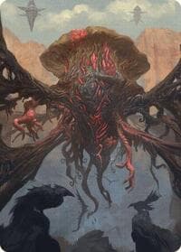 Inversion Behemoth Art Card - Art Series: Modern Horizons 3 - Magic: The Gathering card