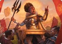 Recruiter of the Guard Art Card - Art Series: Modern Horizons 3 - Magic: The Gathering card