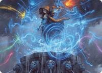 Flusterstorm Art Card - Art Series: Modern Horizons 3 - Magic: The Gathering card