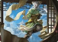 Tamiyo, Inquisitive Student Art Card - Art Series: Modern Horizons 3 - Magic: The Gathering card