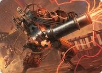Blaster Hulk Art Card - Art Series: Modern Horizons 3 - Magic: The Gathering card