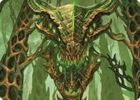 Colossal Dreadmask Art Card - Art Series: Modern Horizons 3 - Magic: The Gathering card