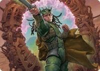 Eladamri, Korvecdal Art Card - Art Series: Modern Horizons 3 - Magic: The Gathering card