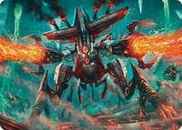 Exterminator Magmarch Art Card - Art Series: Modern Horizons 3 - Magic: The Gathering card