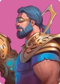 Satya, Aetherflux Genius Art Card - Art Series: Modern Horizons 3 - Magic: The Gathering card