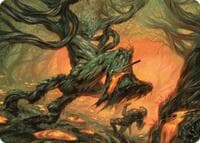 Stump Stomp Art Card - Art Series: Modern Horizons 3 - Magic: The Gathering card