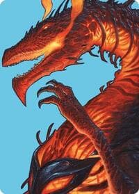 Herigast, Erupting Nullkite Art Card - Art Series: Modern Horizons 3 - Magic: The Gathering card