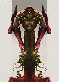 Kozilek, the Broken Reality Art Card - Art Series: Modern Horizons 3 - Magic: The Gathering card