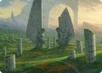 Monumental Henge Art Card - Art Series: Modern Horizons 3 - Magic: The Gathering card