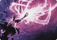 Flare of Malice Art Card - Art Series: Modern Horizons 3 - Magic: The Gathering card
