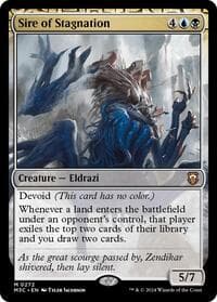 Sire of Stagnation (Ripple Foil) - Commander: Modern Horizons 3 - Magic: The Gathering card